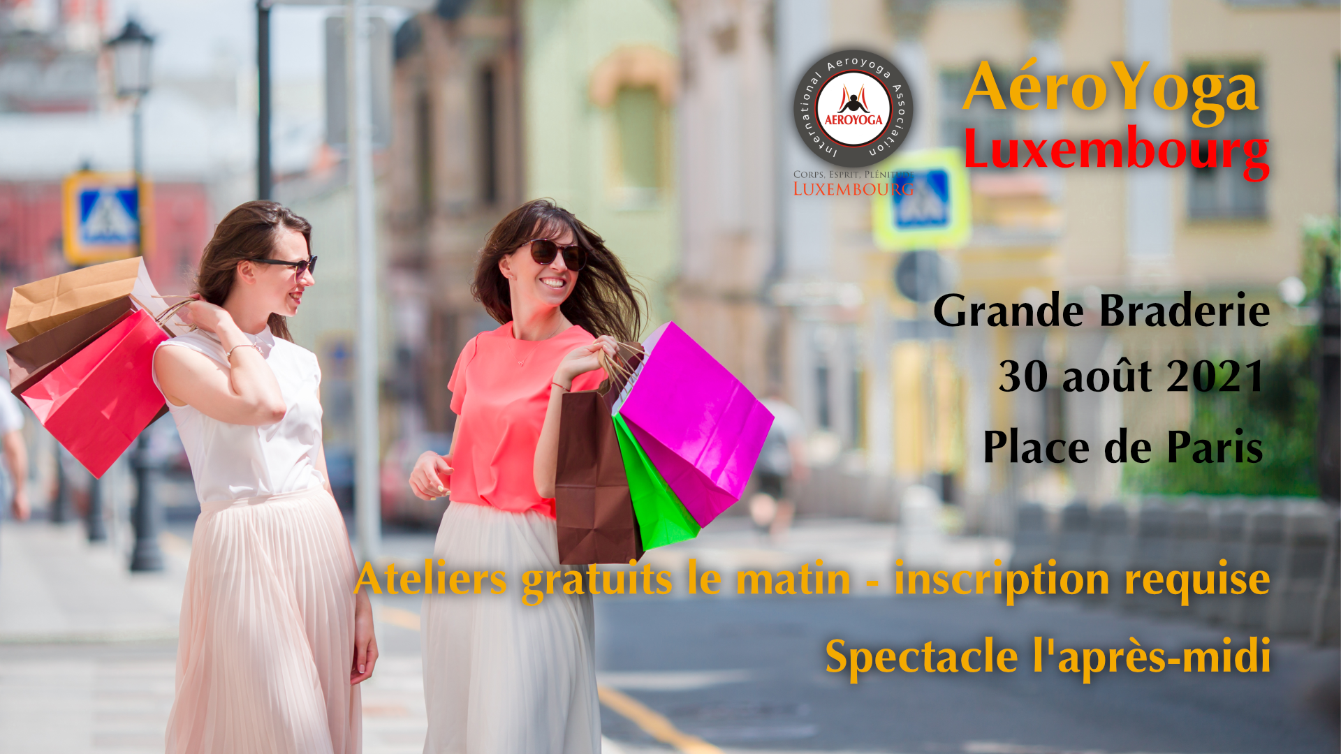 AéroYoga - Braderie Luxembourg 2021