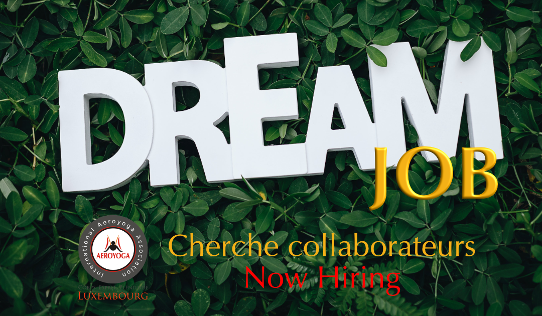 Job offer : Professeur de Yoga Aérien pour cours particuliers et/ou collectifs